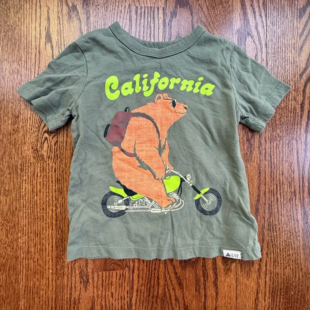 Gap California Bear Tee 2 Years